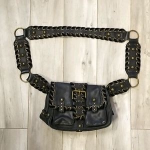 Betsy Johnson black purse
